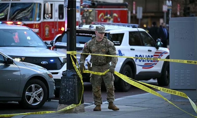 امریکا، وائٹ ہاؤس کے قریب نیشنل گارڈز پر فائرنگ، 2 اہلکار شدید زخمی 01 108