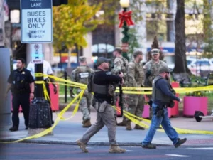 امریکا، وائٹ ہاؤس کے قریب نیشنل گارڈز پر فائرنگ، 2 اہلکار شدید زخمی