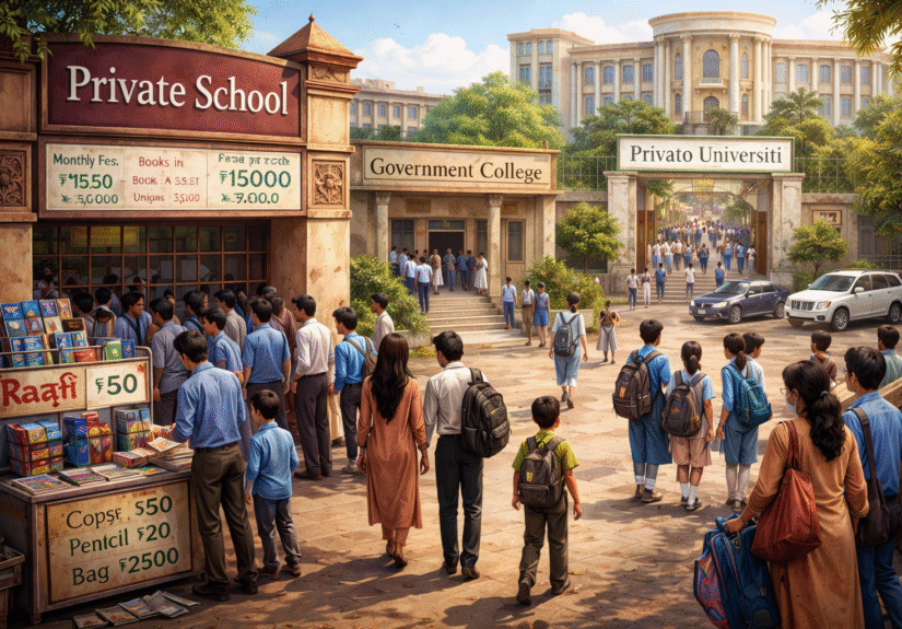 پاکستان میں تعلیم بحران کا شکار، علم کاروبار میں بدل گیا