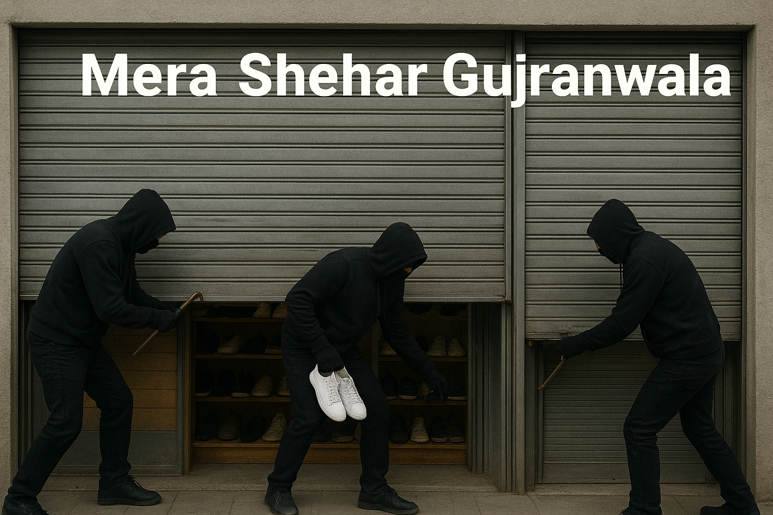 کھائیلی بائی پاس مارکیٹ گوجرانوالہ میں چوری کی وارداتیں بڑھ گئیں — سردیوں کی آمد کے ساتھ جرائم میں اضافہ