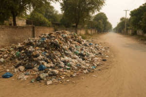 گوجرانوالہ: کھالی بائی پاس کے علاقے میں برسوں سے جمع گندگی کے ڈھیر ’’میرا صاف ستھرا پنجاب‘‘ پروگرام کی ناکامی کا ثبوت بن گئے