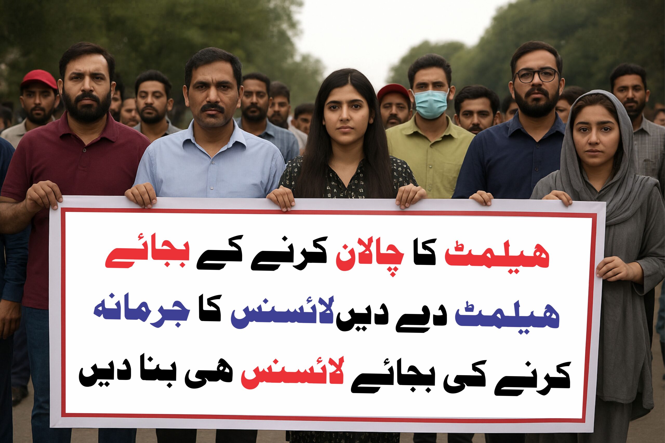 پنجاب میں ٹریفک قوانین کی سختی: عوام شدید پریشان، ہیلمٹ مافیا سرگرم — قیمتیں آسمان پر