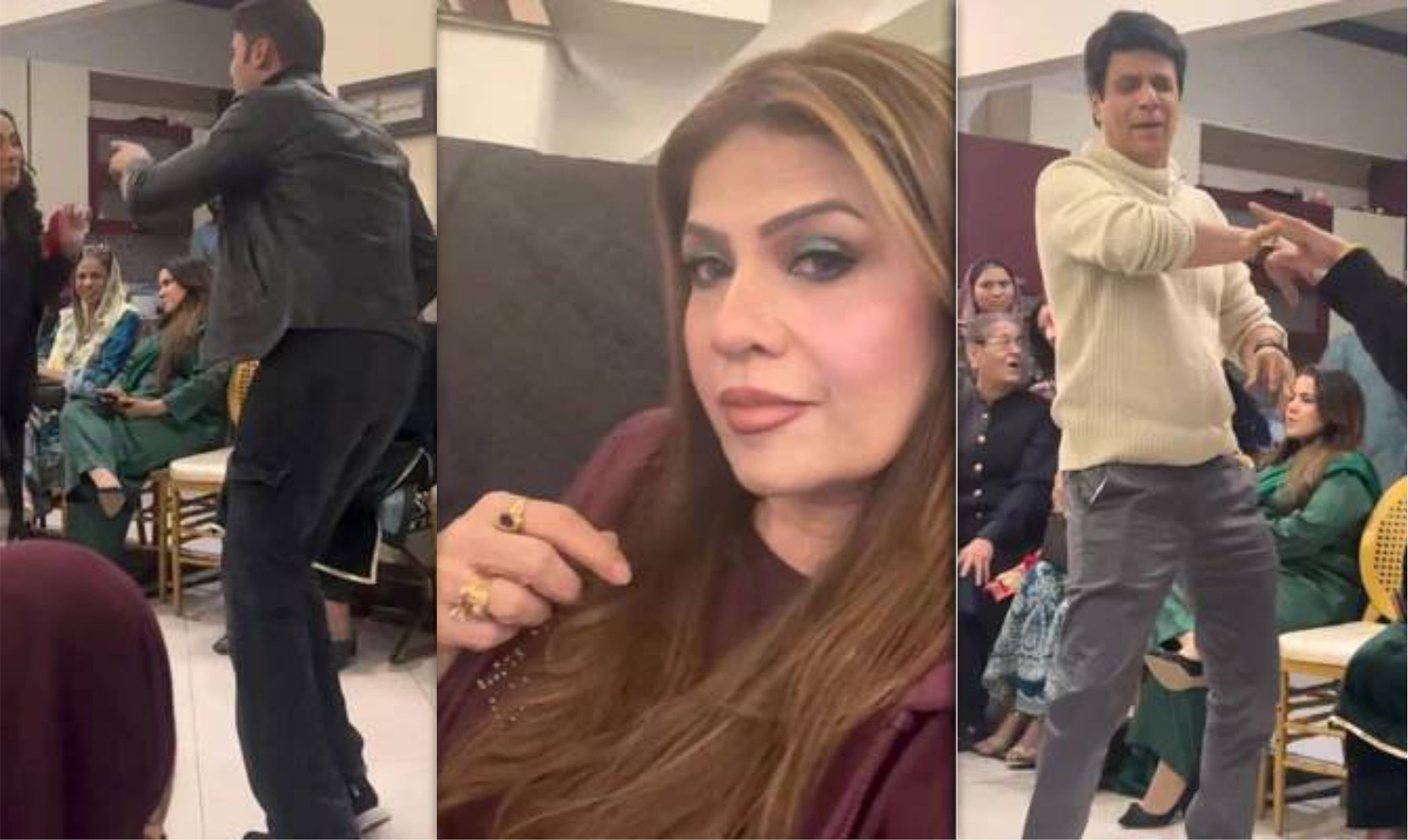 سینئر پاکستانی فنکاروں کی نجی تقریب میں شاندار ڈانس مووز کی ویڈیو وائرل