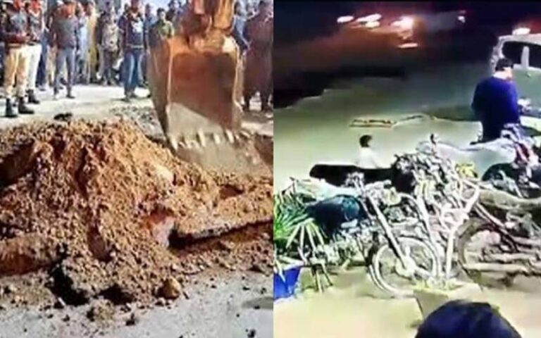 نیپا واقعہ: بی آر ٹی ریڈ لائن کی تعمیرات کو بچہ گرنے کے حادثے کی وجہ قرار دیا گیا