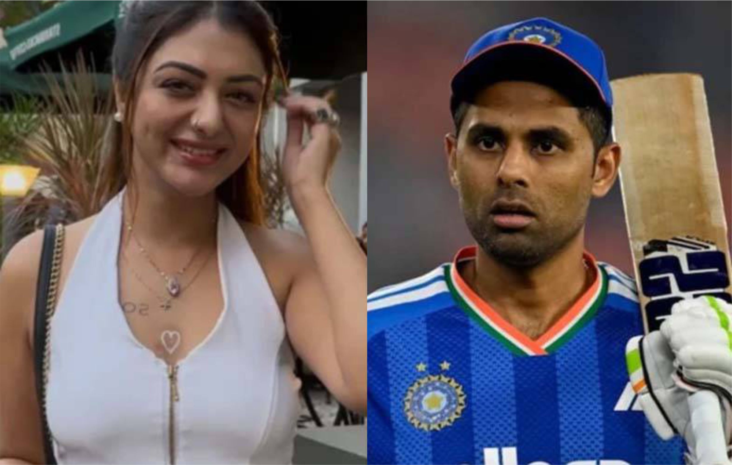 بھارتی شوبز میں ہلچل! خوشی مکھرجی کا سوریا کمار یادیو کے ساتھ ماضی کے رشتے کا انکشاف