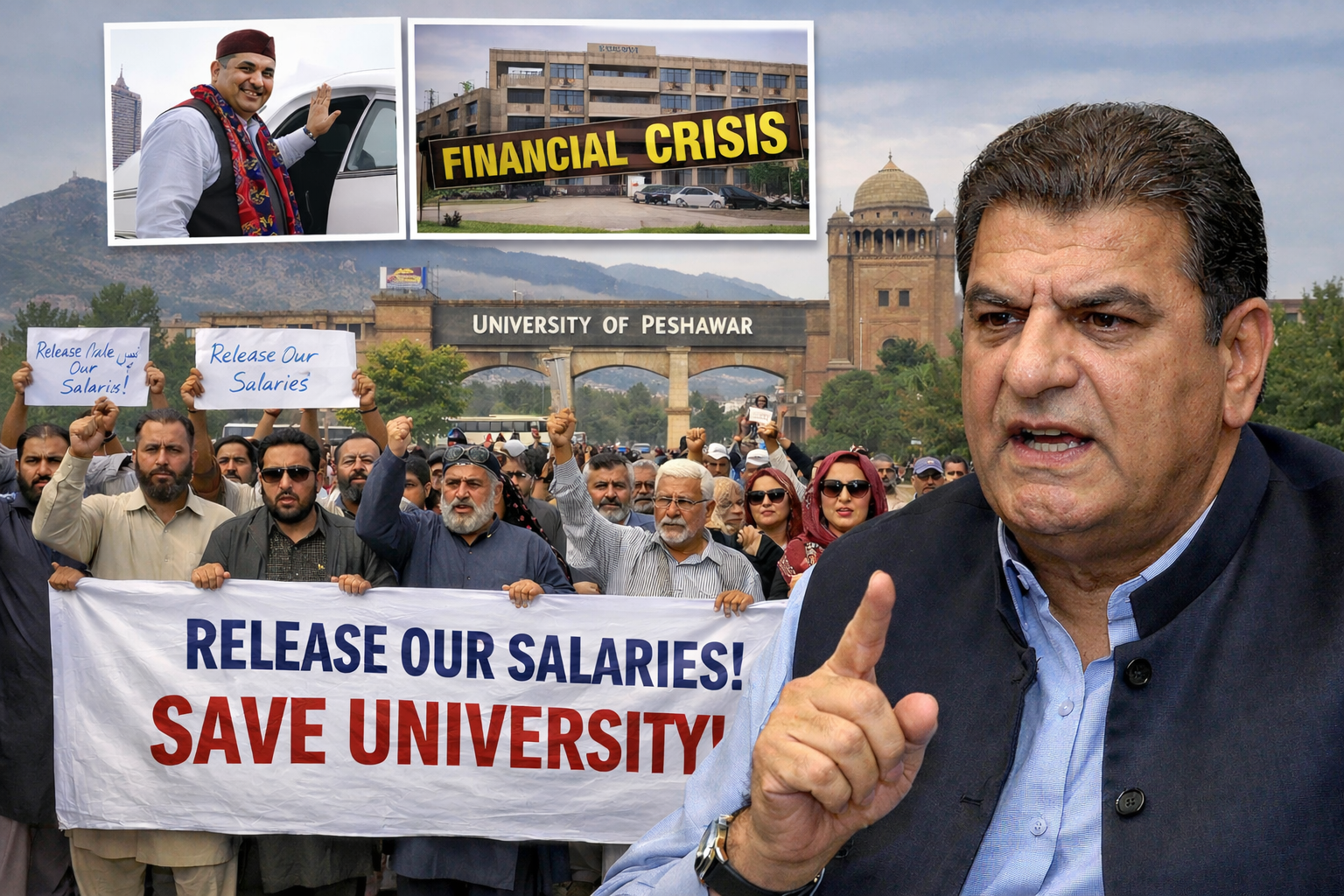 اساتذہ سڑکوں پر، وزیراعلیٰ دوروں میں مصروف: امیر مقام