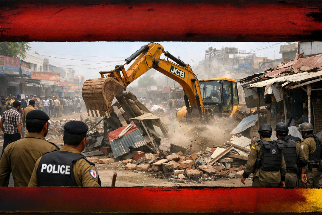 گوجرانوالہ کھیا لی میں ناجائز تجاوزات کا خاتمہ | پنجاب پولیس کی نگرانی میں آپریشن