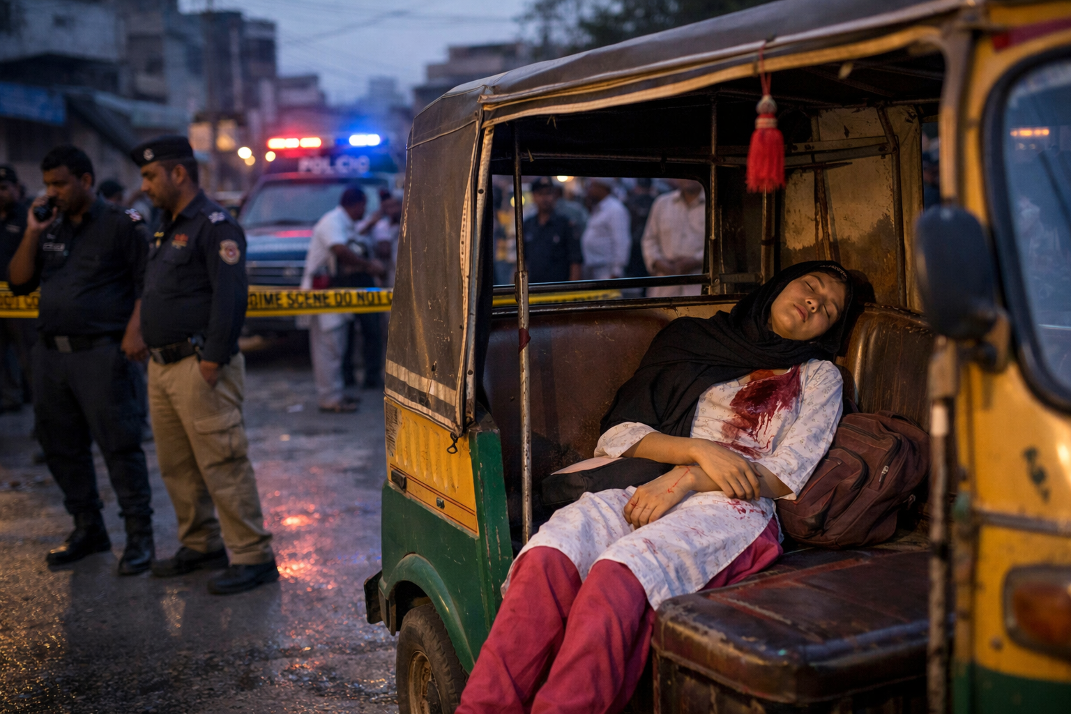 کراچی: لانڈھی میں چلتے رکشے پر فائرنگ، 17 سالہ طالبہ جاں بحق