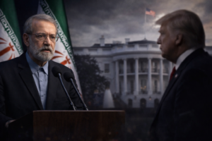 امریکی دھمکی پر ایران کا سخت ردعمل، علی لاریجانی کا ٹرمپ کو دوٹوک پیغام