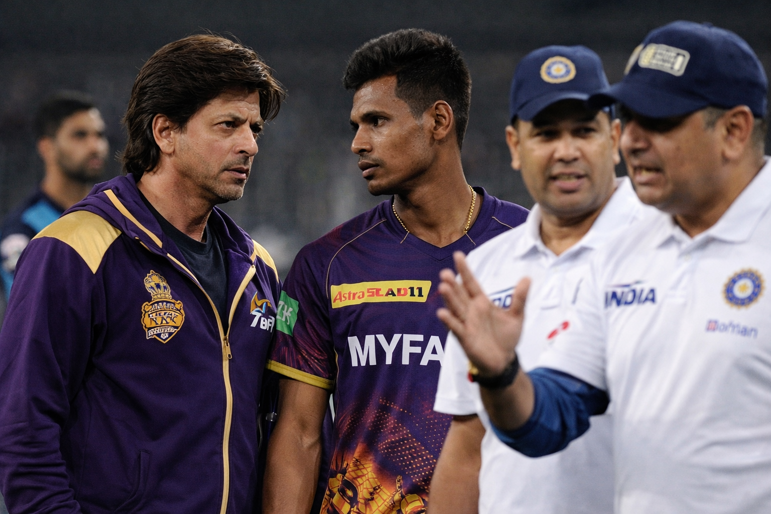 بھارتی کرکٹ بورڈ کی ایک اور متنازع کارروائی، شاہ رخ خان کی ٹیم کو بنگلادیشی کھلاڑی ریلیز کرنے کا حکم