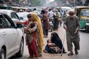 گوجرانوالہ میں بھکاری مافیا شہریوں کے لیے عذاب بن گیا