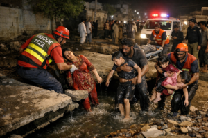 کراچی میں کھلے نالے نے ایک اور حادثہ لے لیا