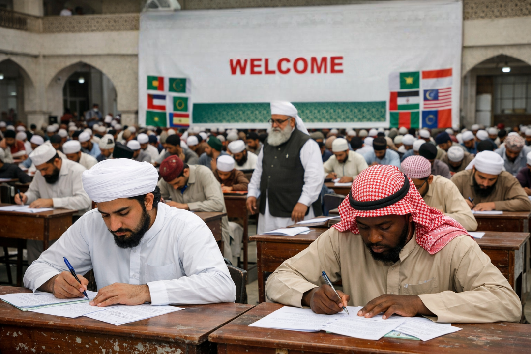 جامعہ بنوریہ عالمیہ سمیت دینی مدارس میں سالانہ امتحانات کا آغاز