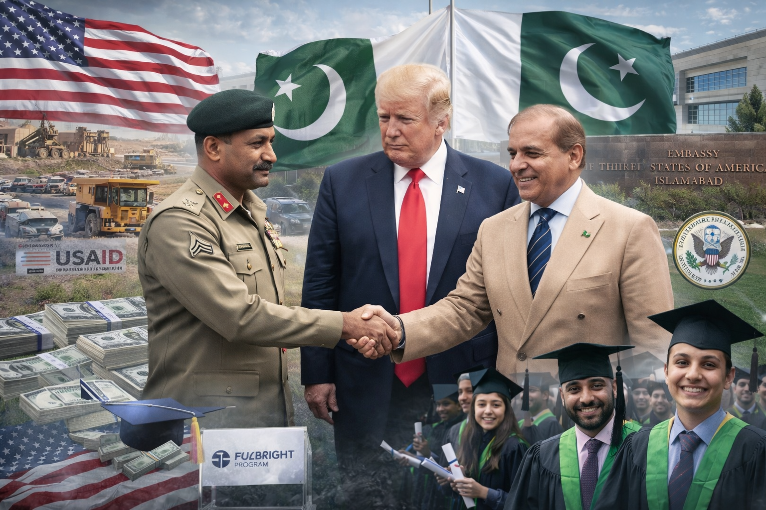 پاک، امریکہ تعلقات تاریخ کی مضبوط ترین سطح پر، اربوں ڈالرز کی سرمایہ کاری متوقع