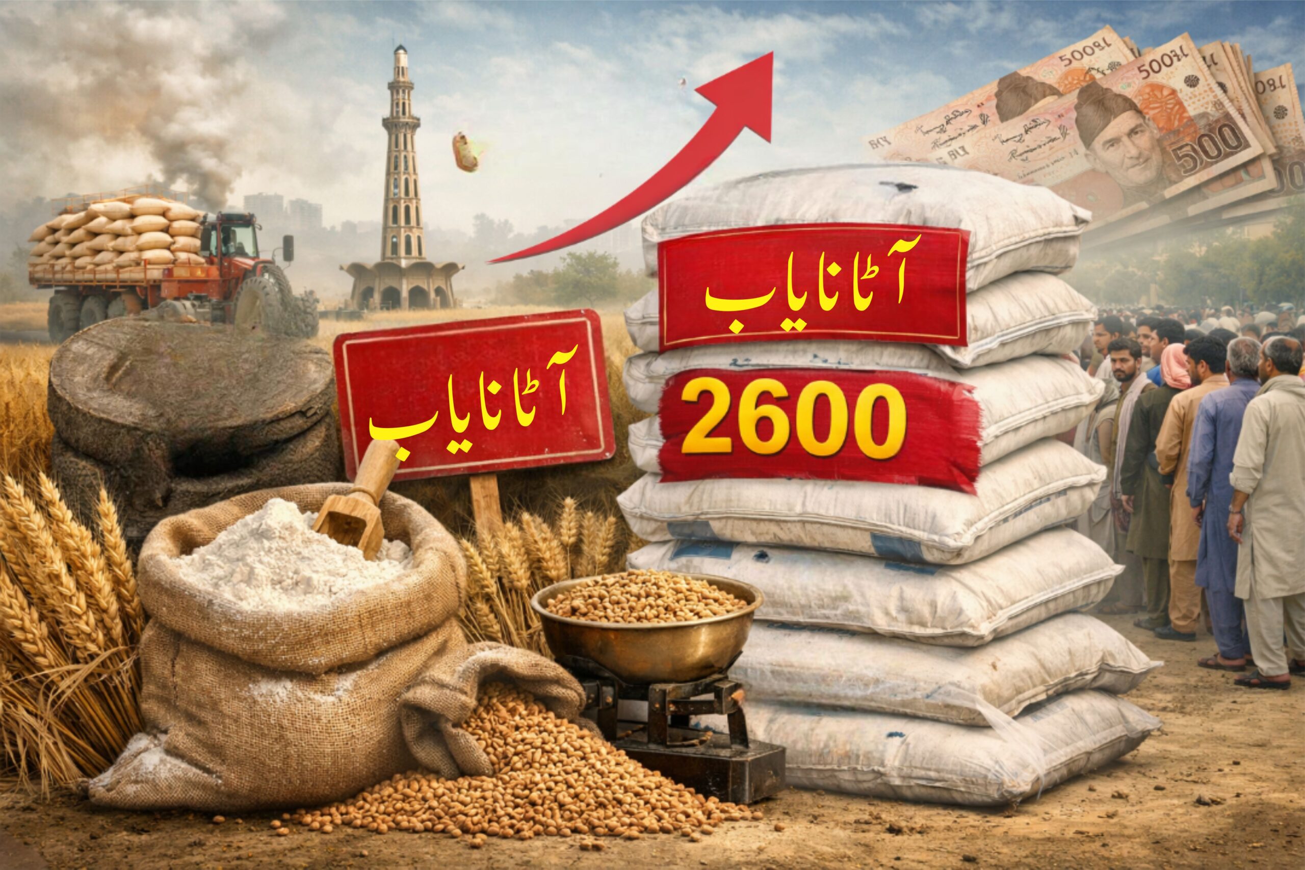 ملک بھر میں آٹے کی قیمتوں میں اچانک اضافہ، فلار ملز نے پسائی روک دی