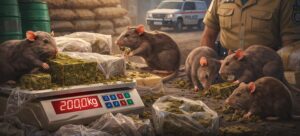 چوہے کھا گئے 200 کلو چرس، بھارت میں منشیات اسمگلنگ کیس کا حیران کن انجام