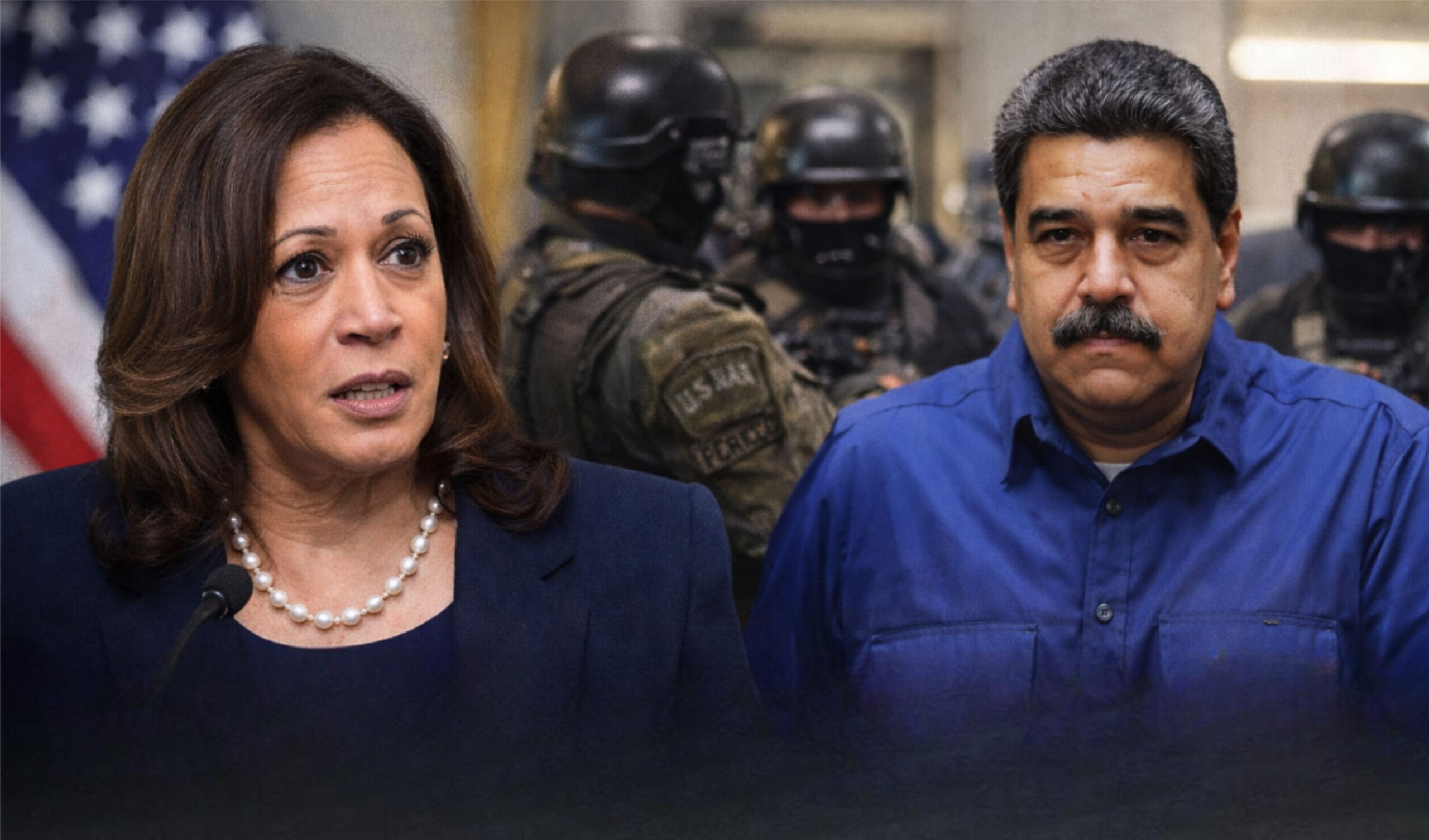 کاملا ہیرس کی وینزویلا پر امریکی حملے کی شدید مذمت