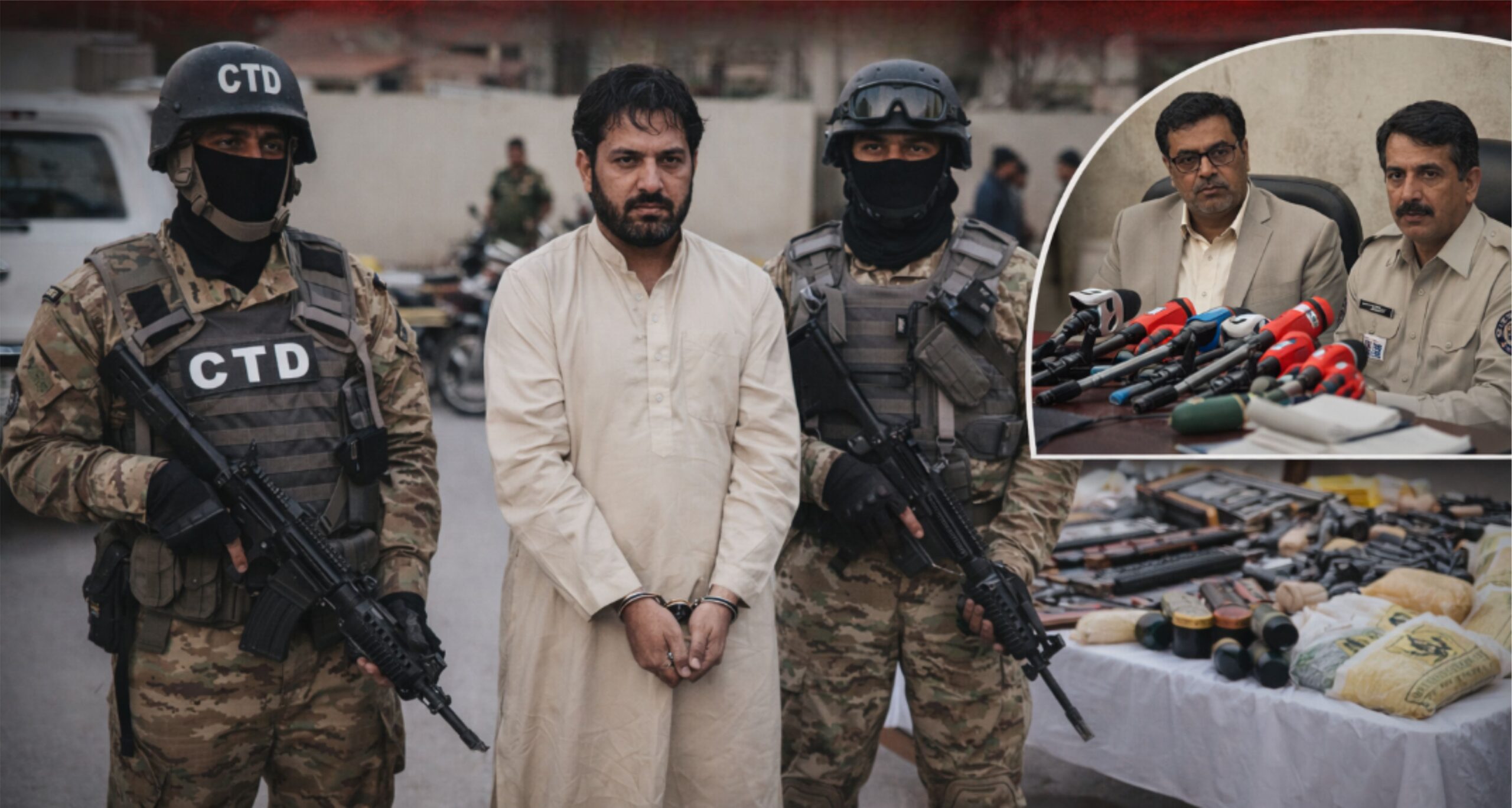 بلوچستان: سکیورٹی فورسز نے دہشت گرد ساجد احمد کو گرفتار کرلیا