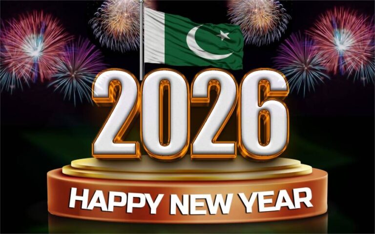 پاکستان میں 2026 کا شاندار آغاز: آتشبازی اور جشن سے آسمان روشن