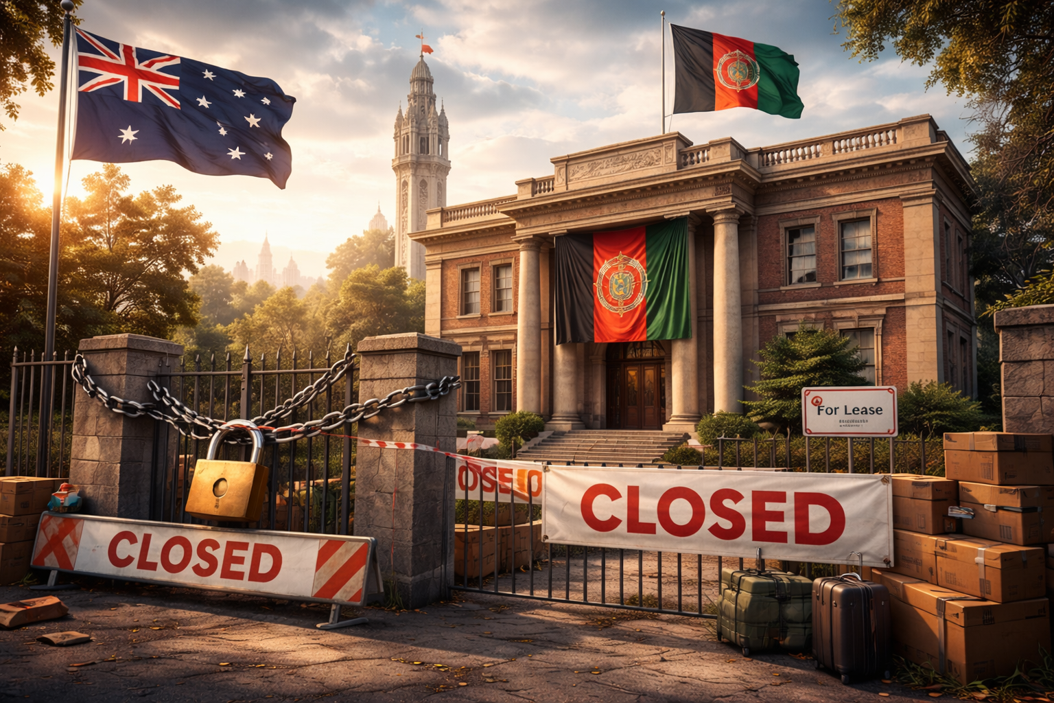 آسٹریلیا نے افغان سفارتخانہ جون 2026 کے بعد بند کرنے کا اعلان کر دیا