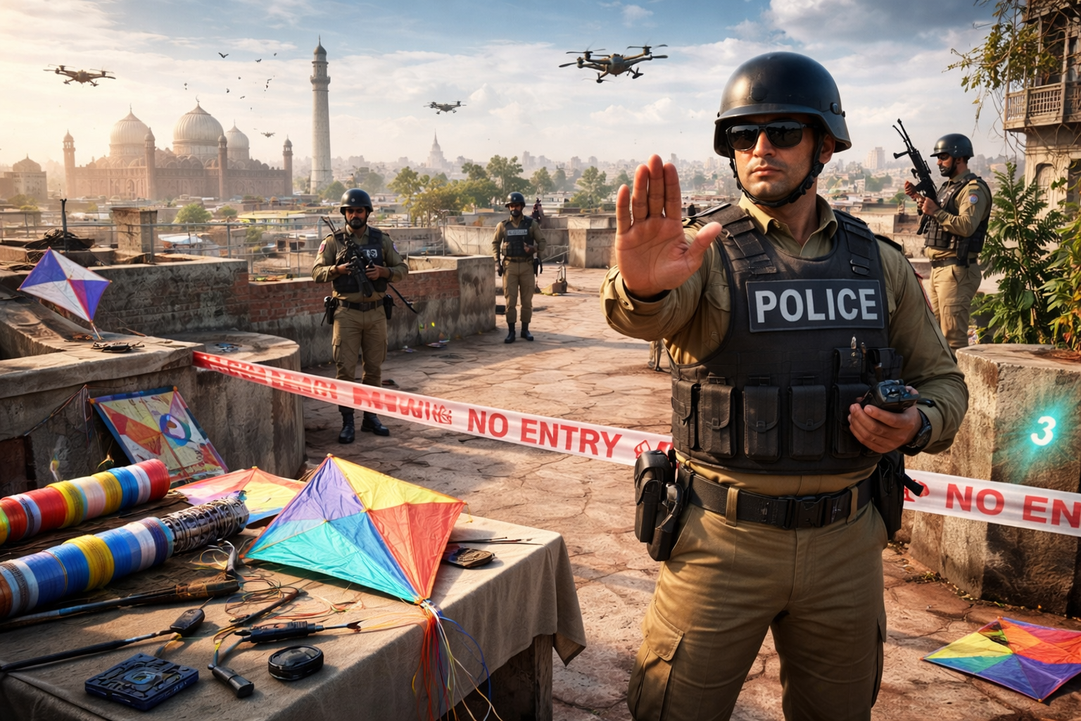 بسنت کے لیے مختص چھتوں کے مالکان سے شورٹی بانڈز لینے کا حکم