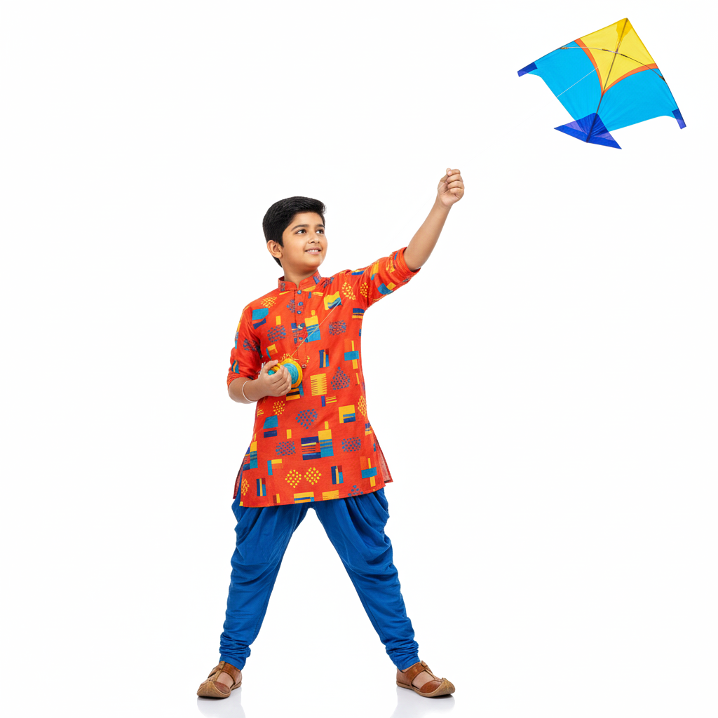 kite flying celebration kids png 3cnp