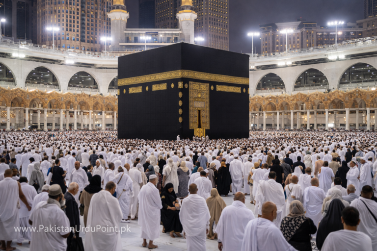 hajj pilgrimage at the kaaba