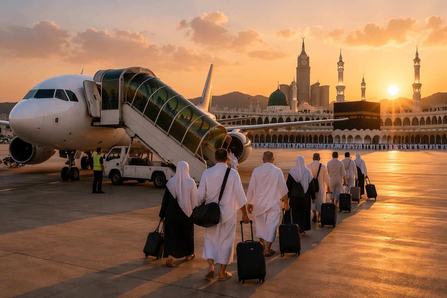 حج 2026 کے لیے بڑا قدم، روڈ ٹو مکہ پروگرام کے تحت فلائٹ آپریشن شروع