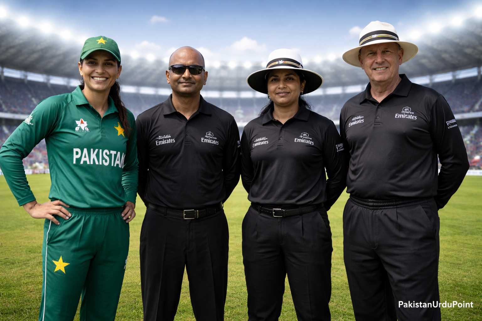 پاکستان ویمنز بمقابلہ زمبابوے ویمنز سیریز، میچ آفیشلز کا باضابطہ اعلان