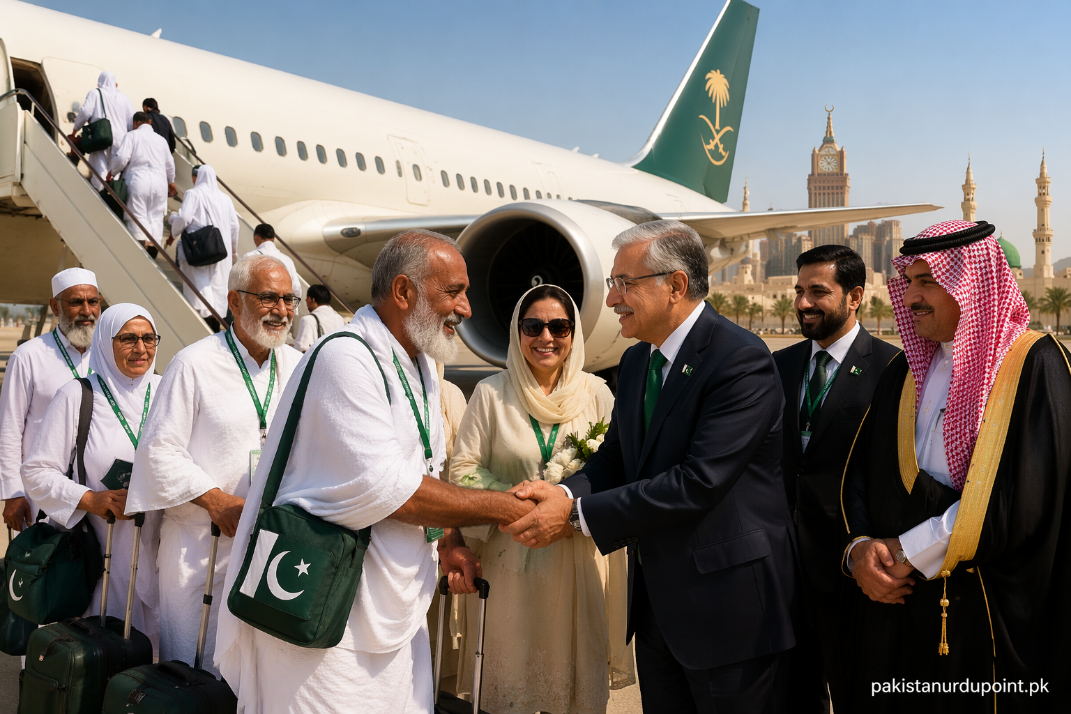 قبل از حج پروازوں کا باقاعدہ آغاز