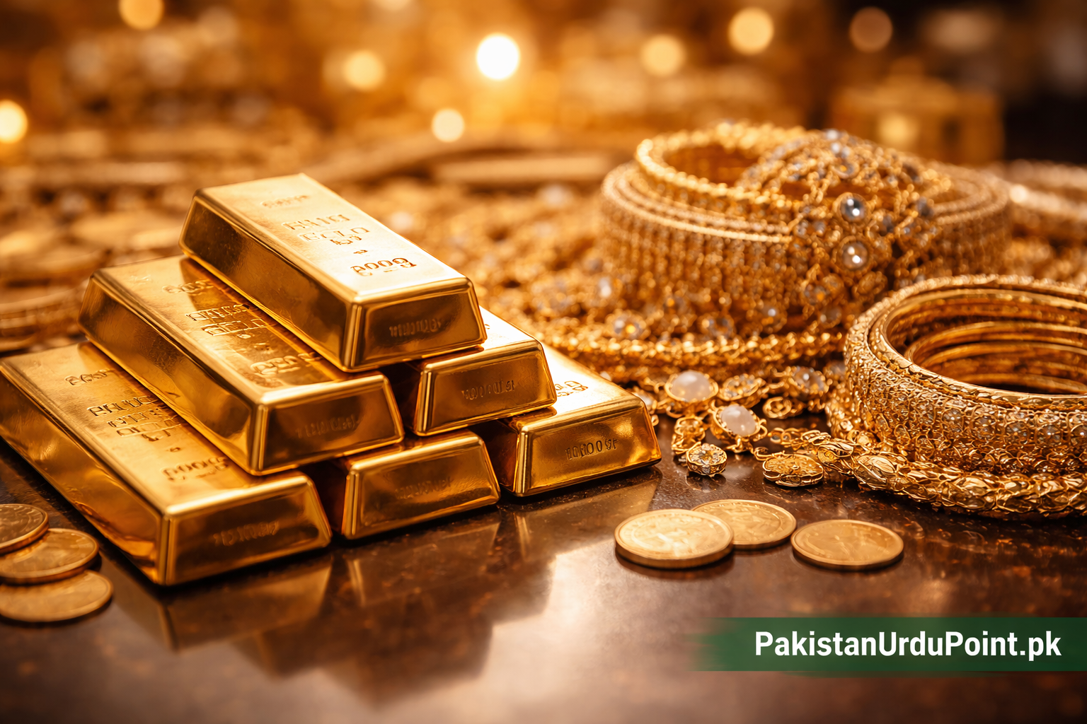 سونے کی قیمتوں میں نمایاں کمی