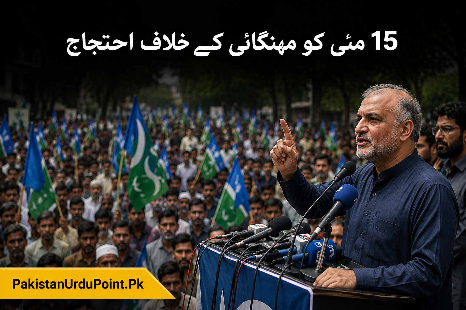 15 مئی کو مہنگائی کیخلاف احتجاج کا اعلان