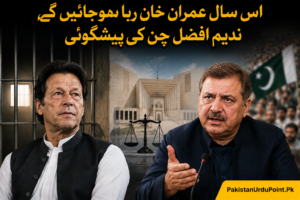 عمران خان کی رہائی سے متعلق ندیم افضل چن کی پیشگوئی