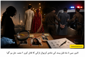 پسند کی شادی کرنیوالی لڑکی کے قتل کا معمہ حل