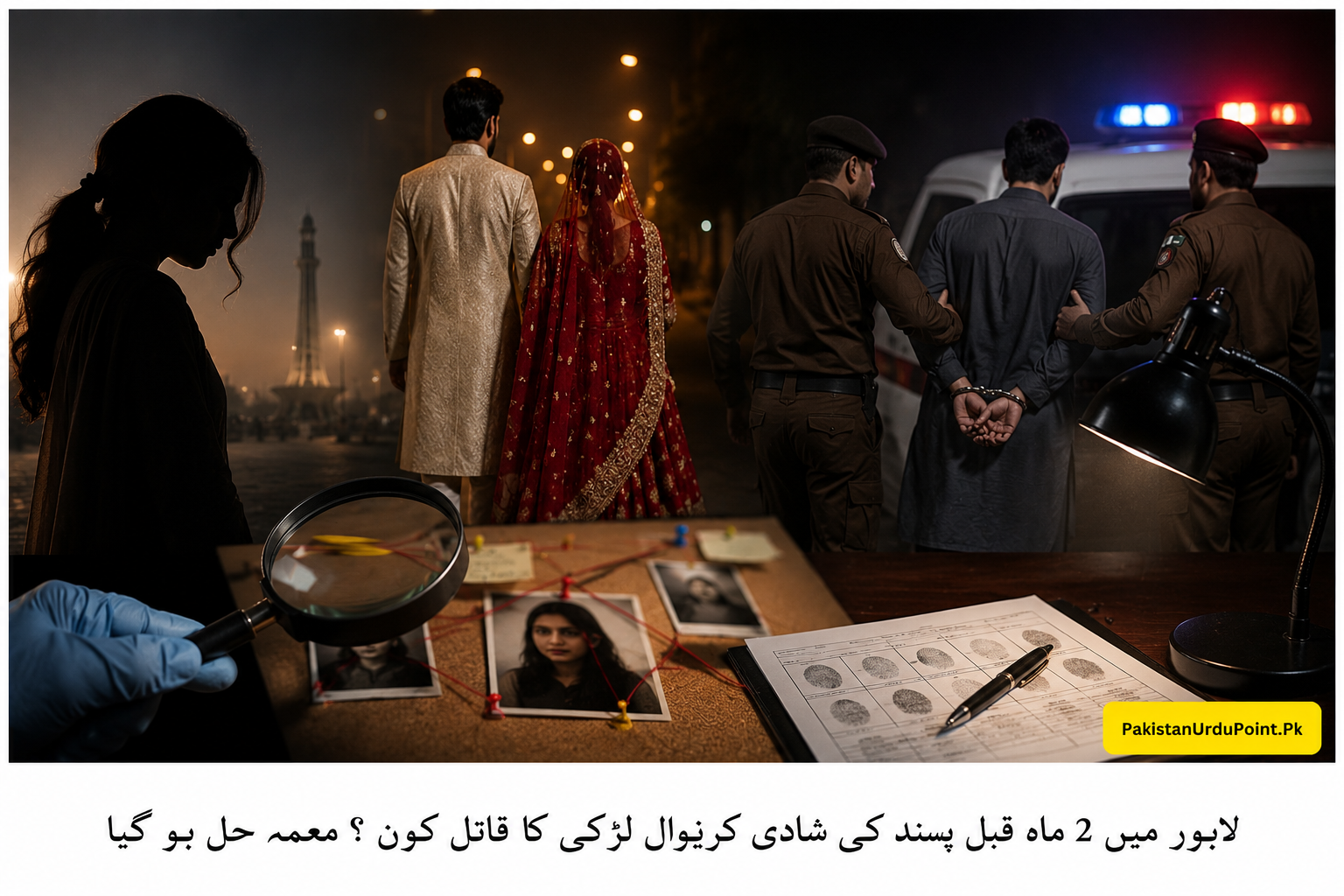 پسند کی شادی کرنیوالی لڑکی کے قتل کا معمہ حل