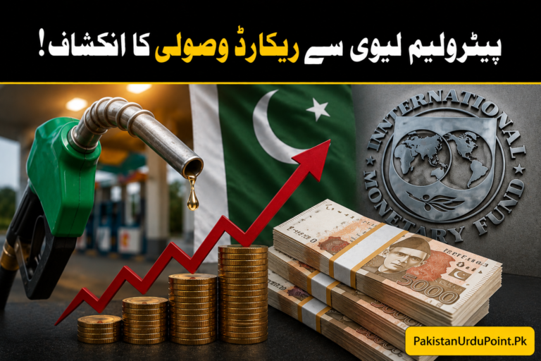 پیٹرولیم لیوی سے ریکارڈ رقم وصولی کا انکشاف