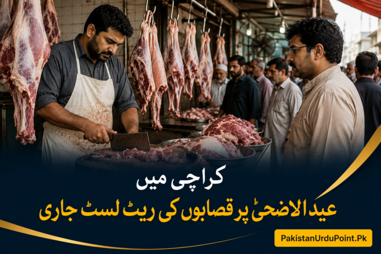 کراچی میں عیدالاضحیٰ پر قصابوں کی ریٹ لسٹ جاری