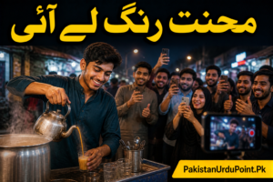 غریب نوجوان کی محنت رنگ لے آئی