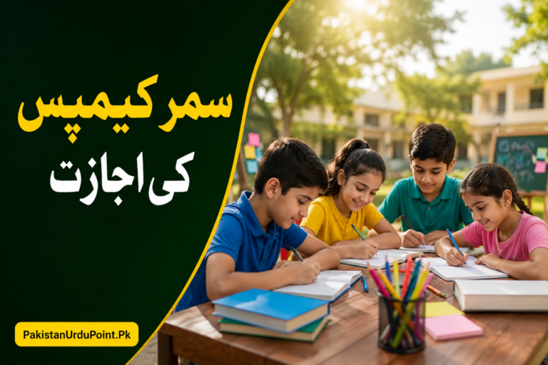 سمر کیمپس کی اجازت