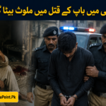 کراچی میں باپ کے قتل میں ملوث بیٹا گرفتار