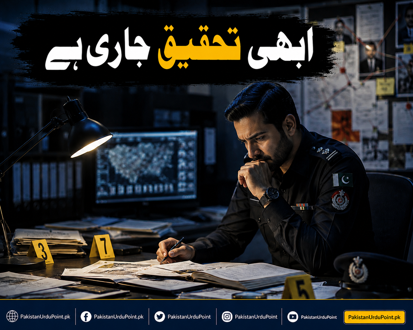 ’ابھی تحقیق جاری ہے‘ 99 لفظوں کی کہانی