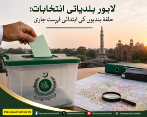 لاہور بلدیاتی انتخابات: حلقہ بندیوں کی ابتدائی فہرست جاری
