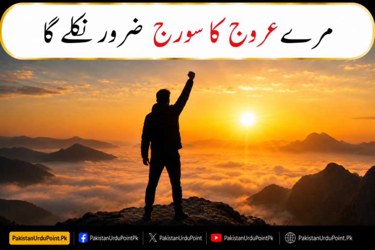 مرے عروج کا سورج ضرور نکلے گا