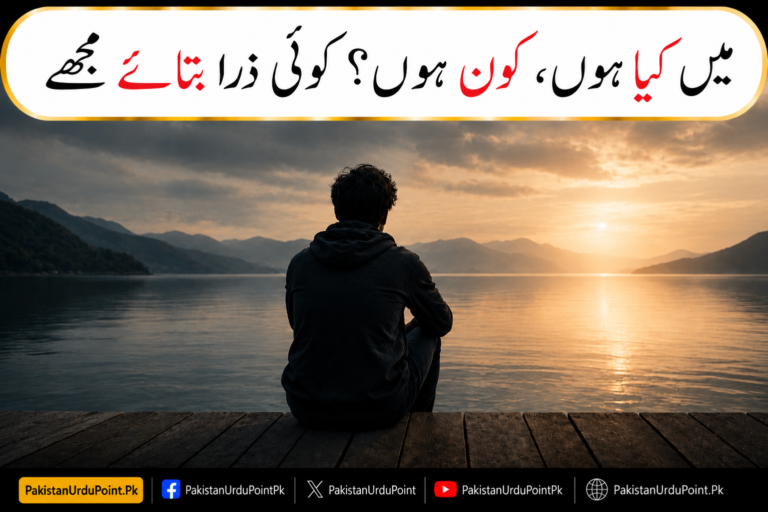 میں کیا ہوں، کون ہوں؟ کوئی ذرا بتائے مجھے