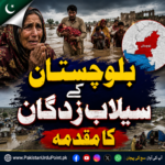 بلوچستان کے سیلاب زدگان کا مقدمہ