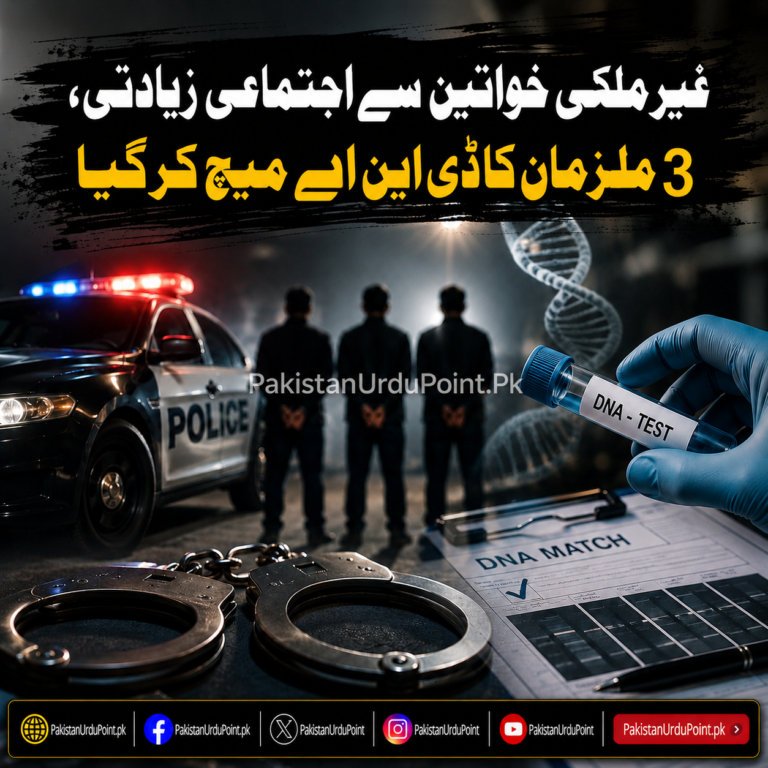 غیر ملکی خواتین سے اجتماعی زیادتی، 3 ملزمان کا ڈی این اے میچ